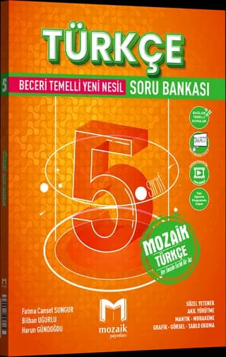 Mozaik 5. Sınıf Türkçe Soru Bankası