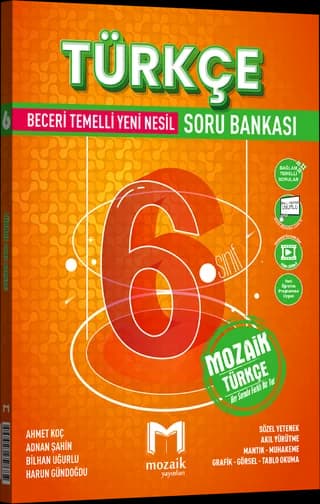 Mozaik 6. Sınıf Türkçe Soru Bankası