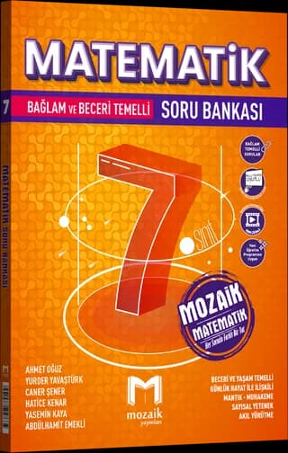 Mozaik 7. Sınıf Matematik Soru Bankası
