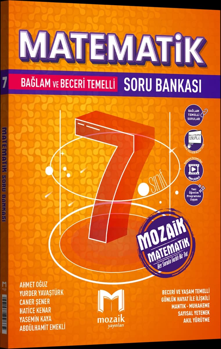 Mozaik 7. Sınıf Matematik Soru Bankası