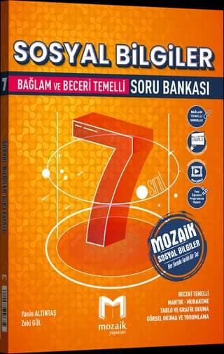 Mozaik 7. Sınıf Sosyal Bilgiler Soru Bankası