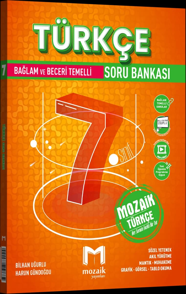 Mozaik 7. Sınıf Türkçe Soru Bankası