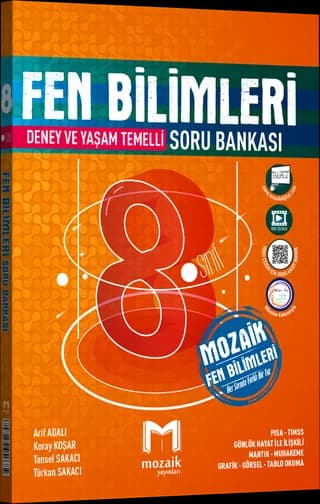 Mozaik 8. Sınıf Fen Bilimleri Soru Bankası