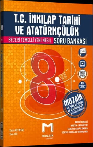 Mozaik 8. Sınıf T.C. İnkılap Tarihi ve Atatürkçülük Soru Bankası