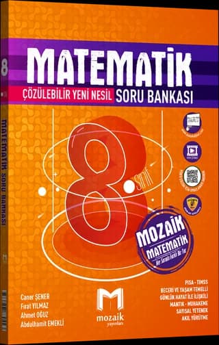 Mozaik 8. Sınıf Matematik Soru Bankası