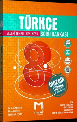 Mozaik 8. Sınıf Türkçe Soru Bankası